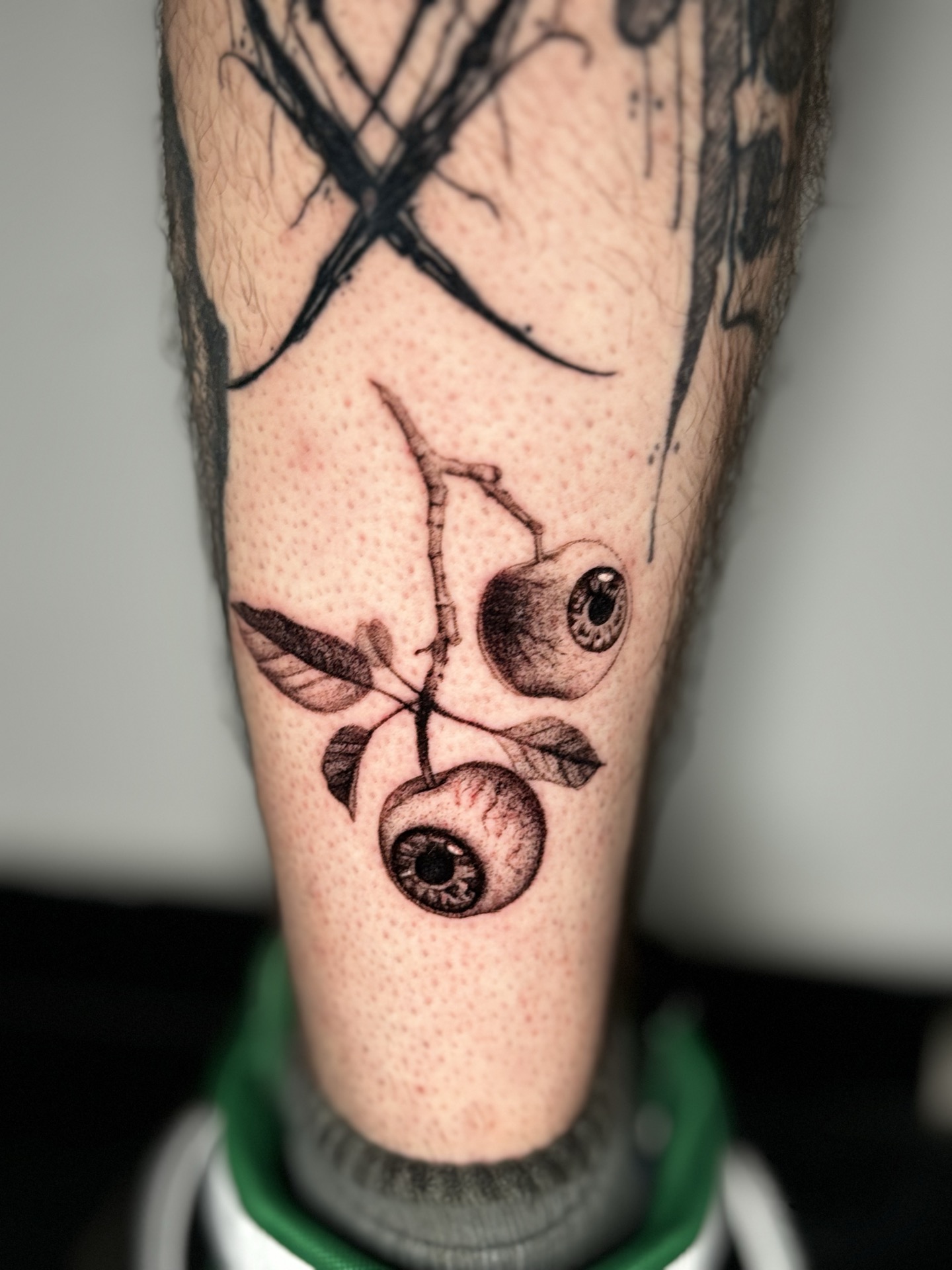 Fotorealistisches Microrealism Natur-Tattoo