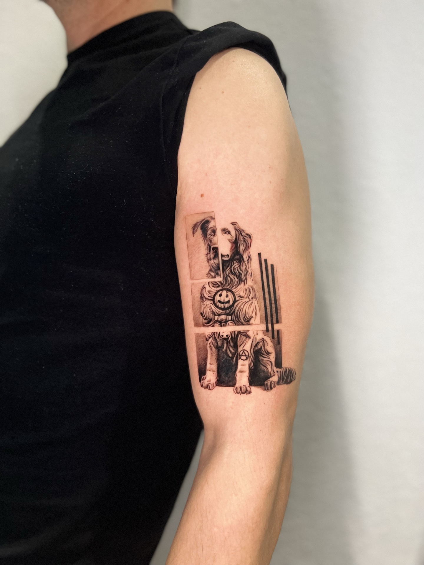 Detailliertes Micro-Realism Objekt-Tattoo